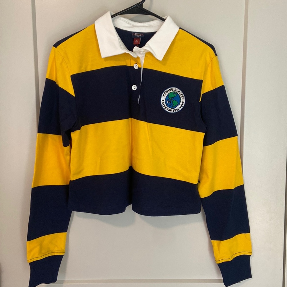 Rowing Blazers x Target cropped rugby shirt